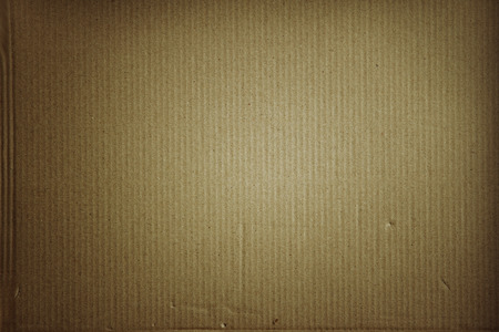 Closeup of brown cardboard texture の写真素材