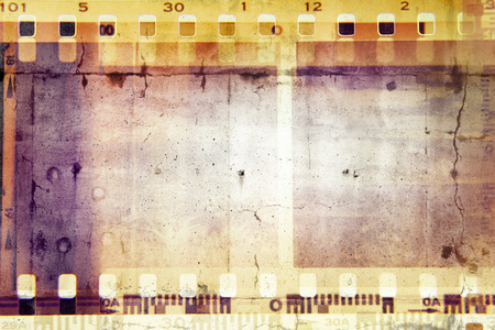 Film negative frames backgroundの写真素材