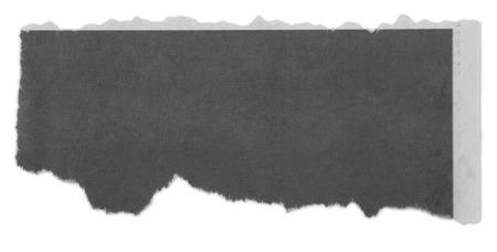 Piece of torn paper on plain backgroundの写真素材