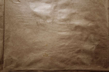 Closeup of brown paper textureの写真素材