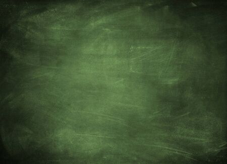 Chalk rubbed out on chalkboardの写真素材