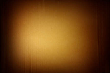 Closeup of cardboard texture. Dark edgesの写真素材