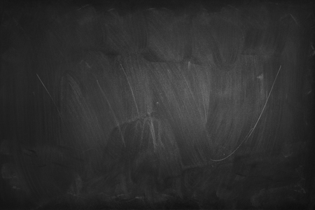 Chalk rubbed out on blackboardの写真素材