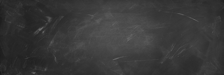 Chalk rubbed out on blackboardの写真素材