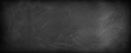 Chalk rubbed out on blackboard