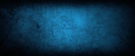 Closeup of blue textured wallの写真素材