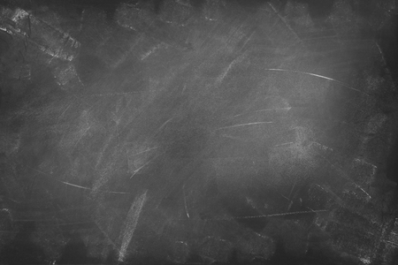 Chalk rubbed out on blackboard backgroundの写真素材