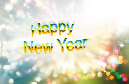 Happy New Year abstract background