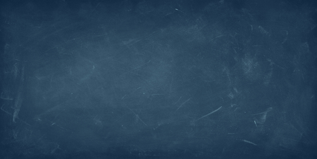Closeup of blue chalkboard backgroundの写真素材