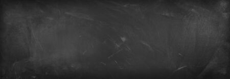 Chalk rubbed out on blackboard backgroundの写真素材