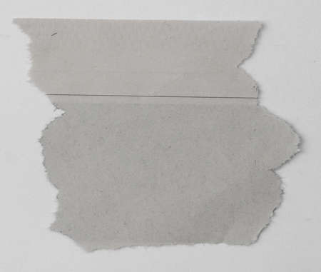 One piece of torn paper