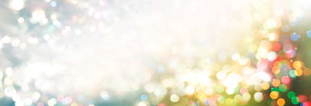 Colorful blurred circles abstract background