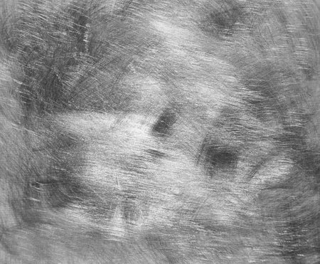 Scratched grey metal texture backgroundの写真素材