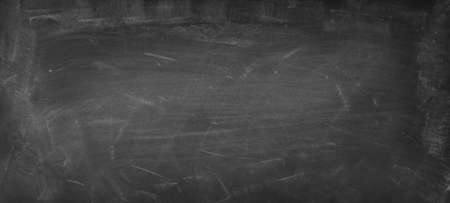 Chalk rubbed out on blackboard backgroundの写真素材