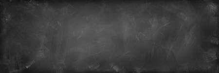 Chalk rubbed out on blackboard backgroundの写真素材
