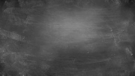 Chalk rubbed out on blackboard backgroundの写真素材