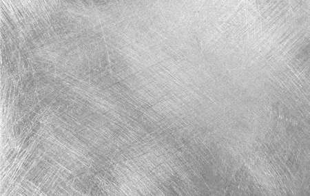 Grey brushed metal texture backgroundの写真素材