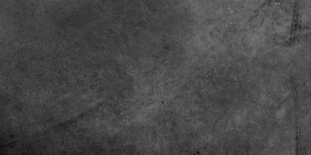 Black textured dark concrete backgroundの写真素材