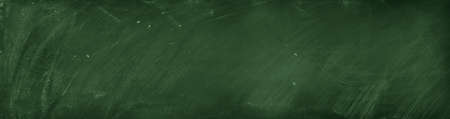 Chalk rubbed out on green chalkboard background