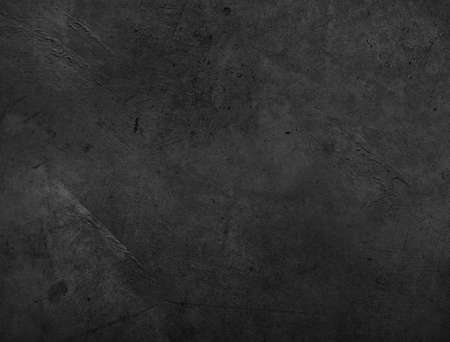 Black textured dark concrete backgroundの写真素材