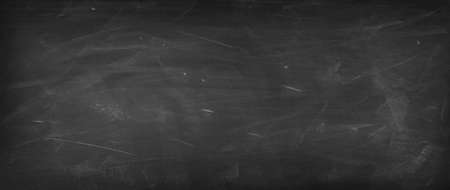 Chalk rubbed out on blackboard backgroundの写真素材