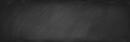 Chalk rubbed out on blackboard backgroundの写真素材