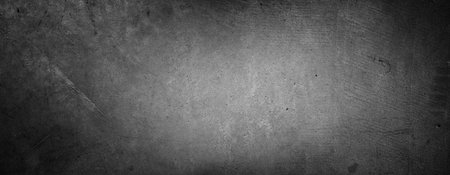 Grey concrete wall texture background. Dark edgesの写真素材