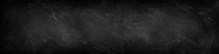 Chalk rubbed out on blackboard backgroundの写真素材