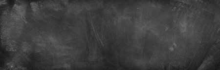 Chalk rubbed out on blackboard backgroundの写真素材