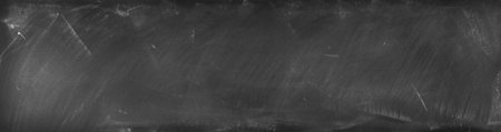 Chalk rubbed out on blackboard backgroundの写真素材