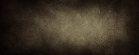 Brown textured concrete texture background. Dark edgesの写真素材