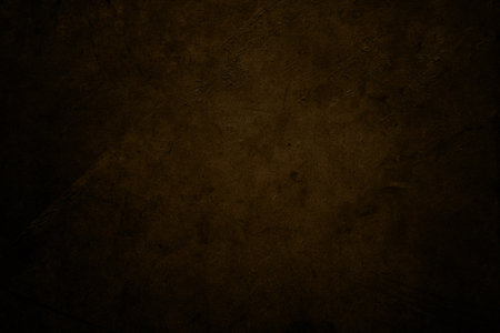 Dark brown textured concrete texture wall backgroundの写真素材