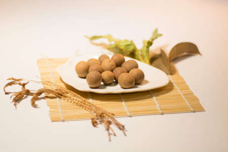 Dried longanの写真素材