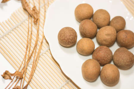 Dried longanの写真素材