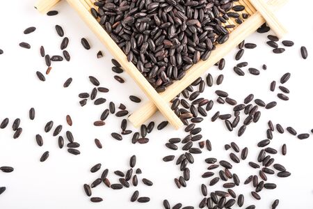 red glutinous riceの写真素材