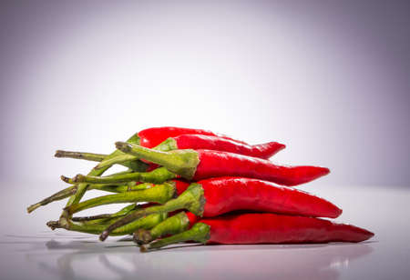 bird eyes chili の写真素材