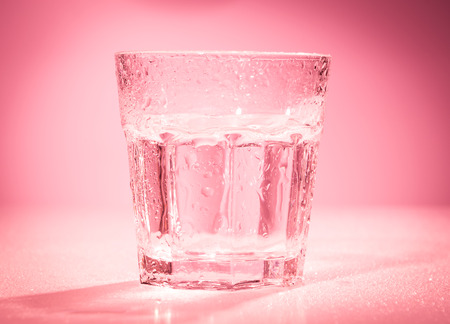 a cup waterの写真素材