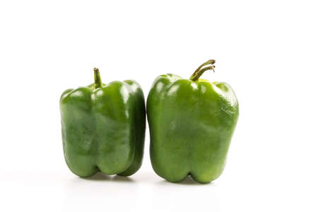 green bell pepperの写真素材