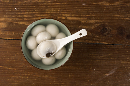 Chinese glutinous rice ballsの写真素材