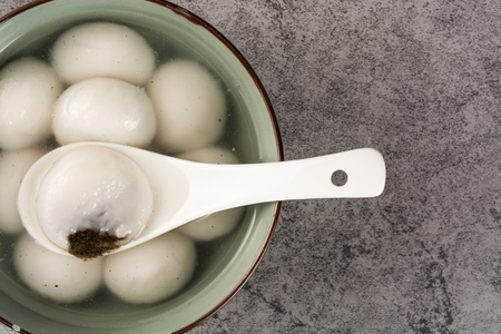 chinese glutinous rice ballsの写真素材