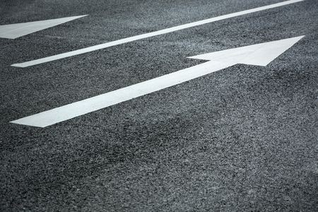 road arrow