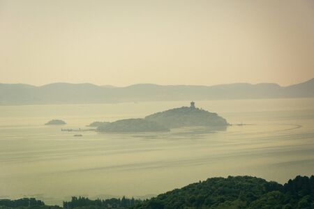 Mountain lakeの写真素材