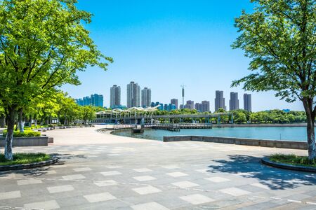 City park viewの写真素材