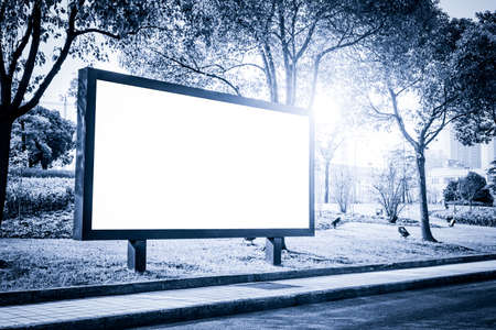 Empty billboard with copy spaceの写真素材