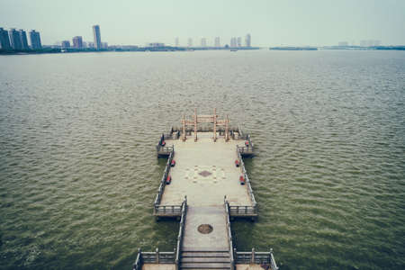 Park in the cityの写真素材