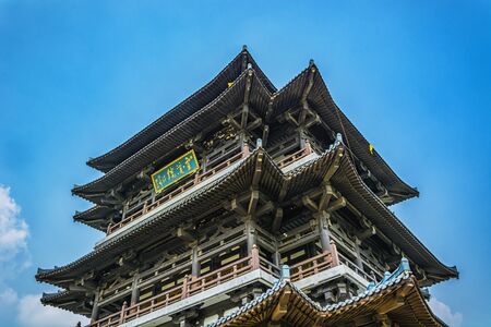 Old tower in chinaのeditorial素材