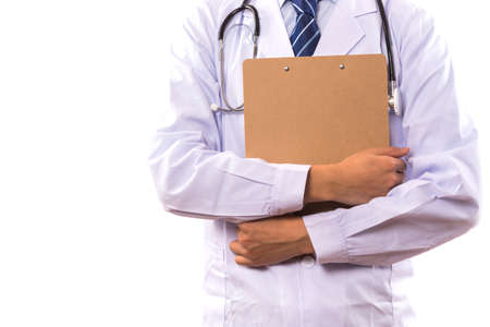 doctor on white background