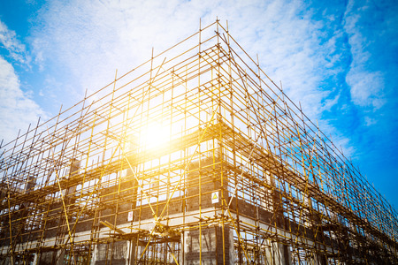 construction siteの写真素材