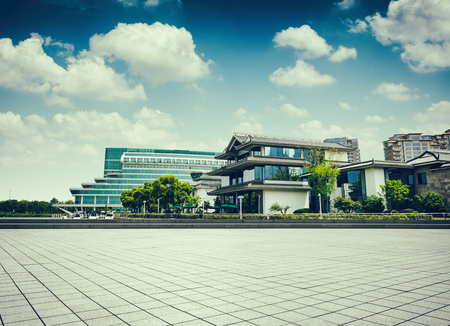 high rise buildings in the cityのeditorial素材