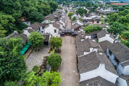 china old town landscapeの写真素材